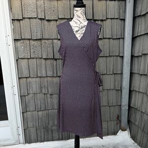 C. Wonder Navy Wrap Dress